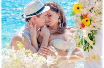 Свадебная церемония на пляже фото №4